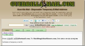 Guerrilla Mail