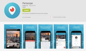 Periscope app