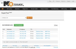 MxToolbox SuperTool